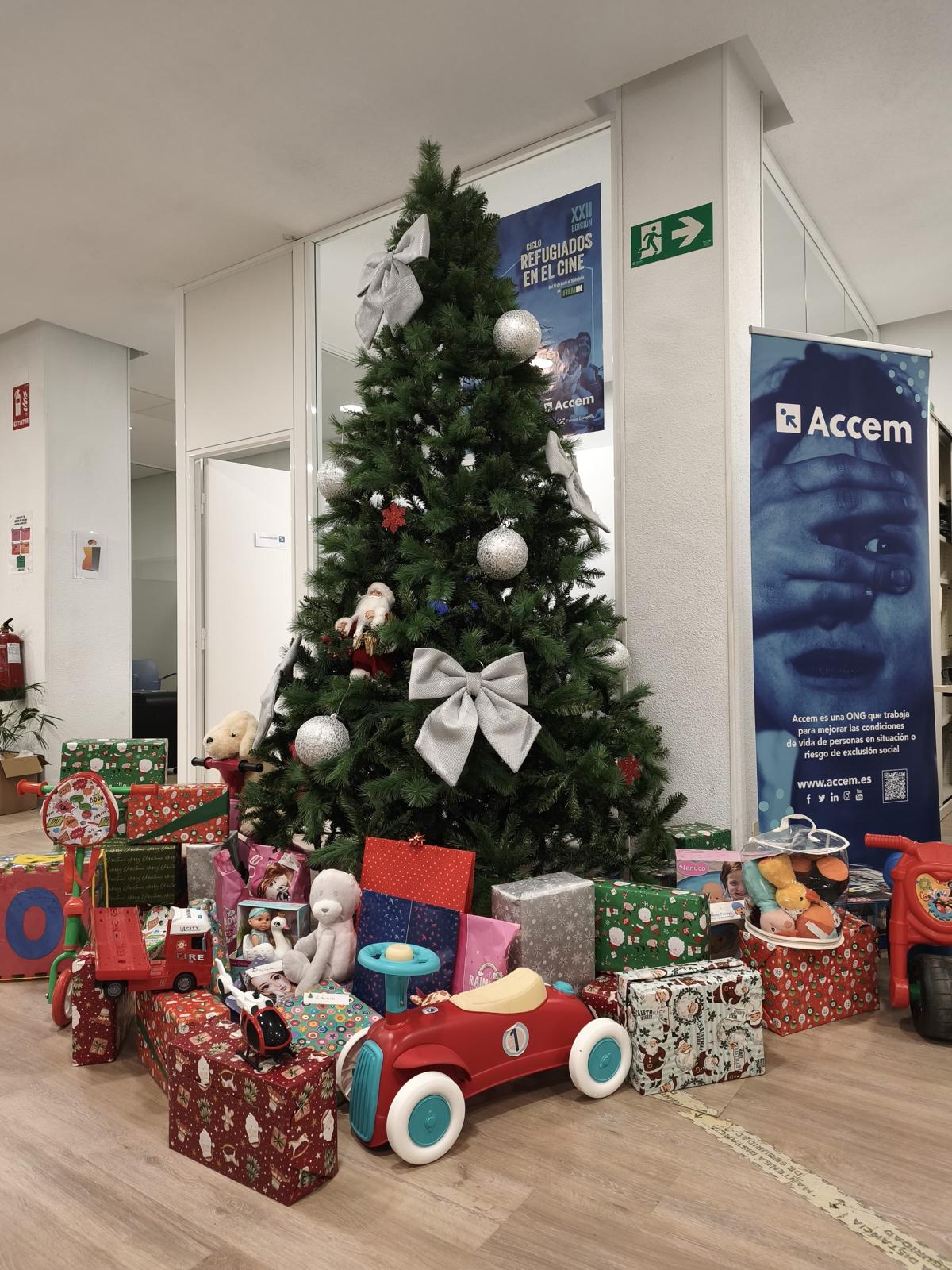 Recogida de juguetes Accem y Fundación Aurora